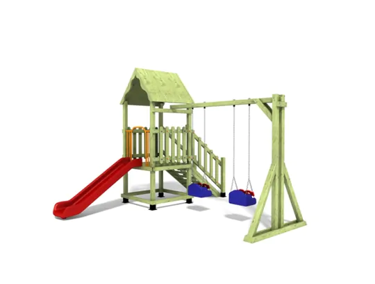 Ahşap Çocuk Oyun Parkları