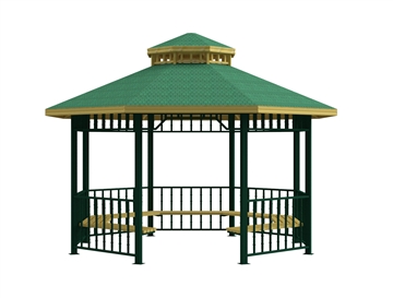 Metal Kamelya ardak Gazebo